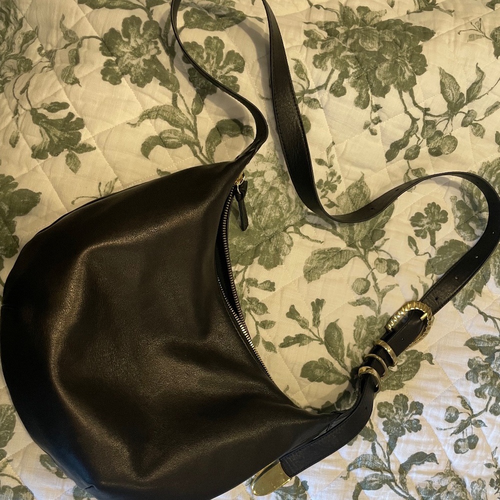 Natalie Borton sera crescent bag